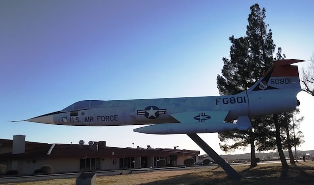 F-104A Starfighter, S/N 56-0801, Buzz Number FG-801, Edwards AFB, California